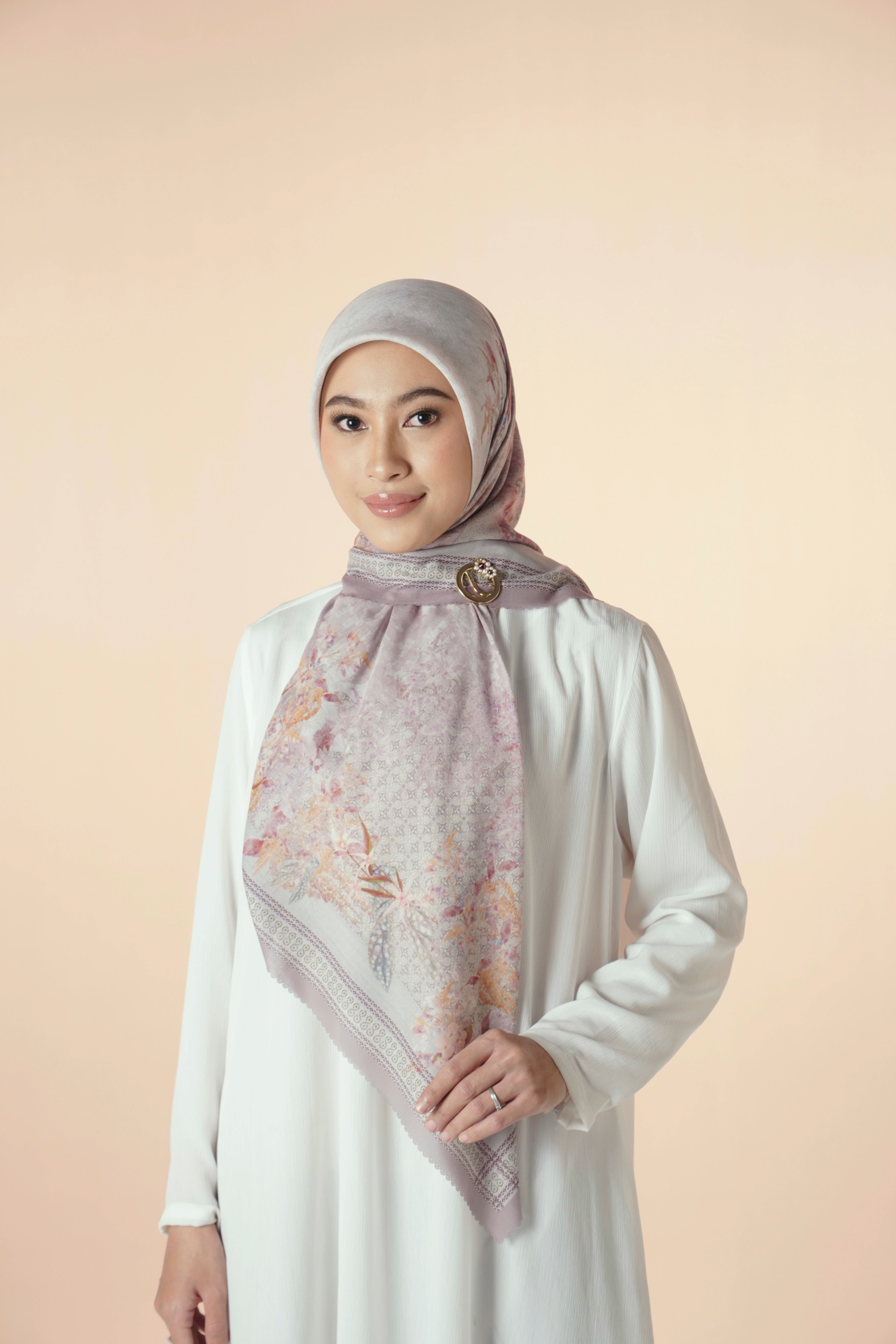 Elzatta Kanara Nawrah Silver Grey