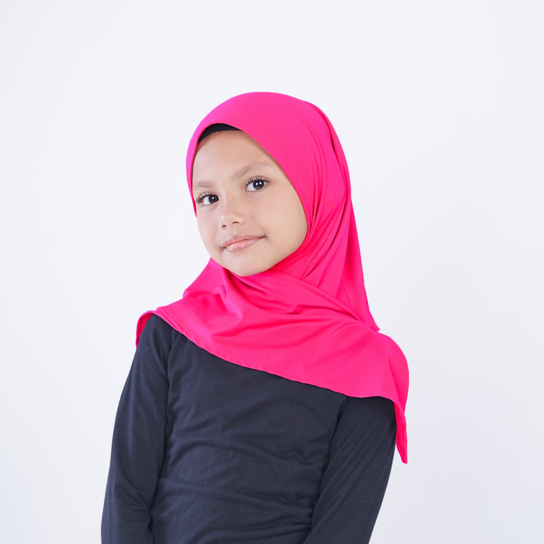 Elzatta Jilbab Anak Zaria M Kids Azkiya - Pink