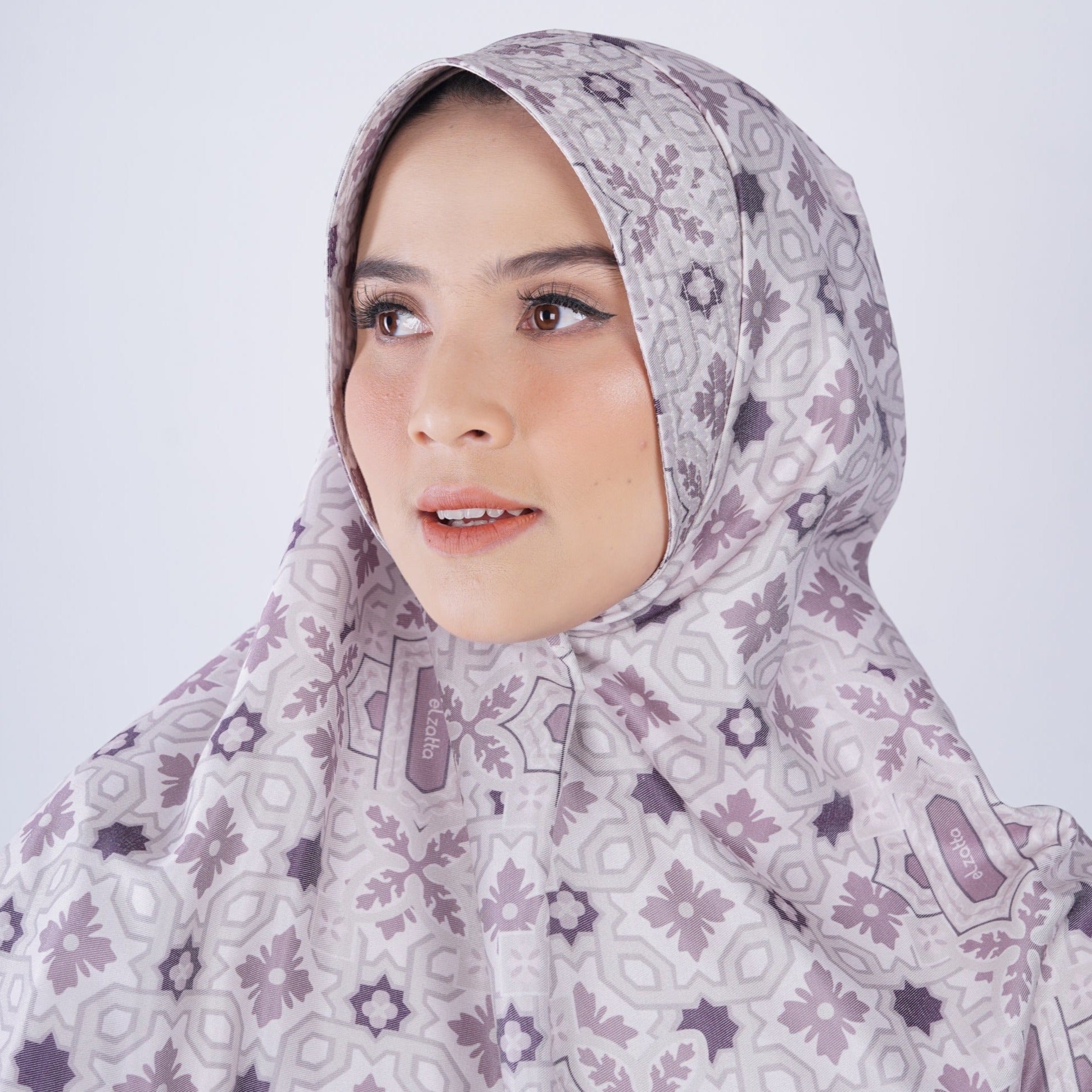 Elzatta Alya Mosaic - Ungu