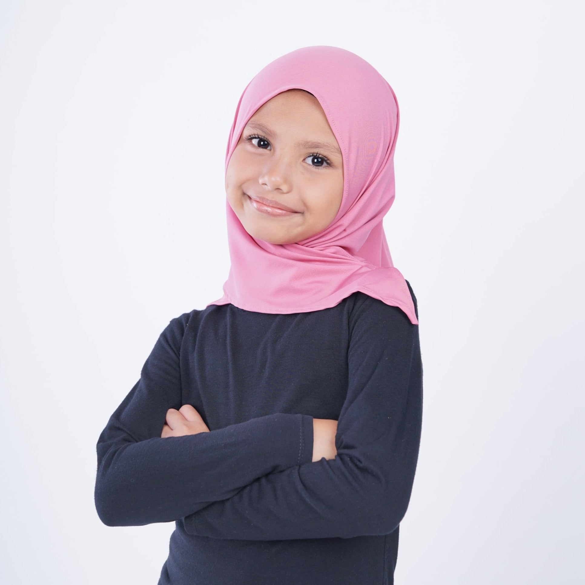 Elzatta Jilbab Anak Zaria S Kids Azkiya - Pink
