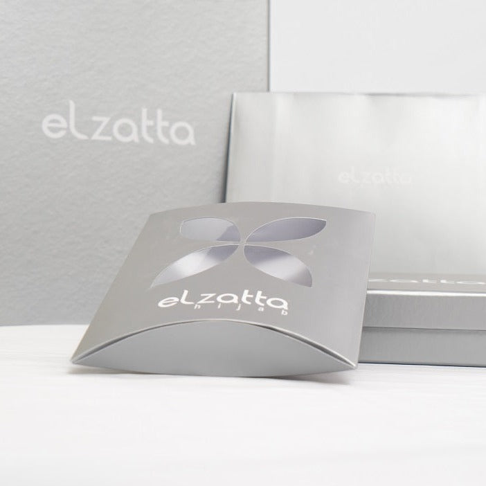 Elzatta Pillow Packaging Small - Abu Silver