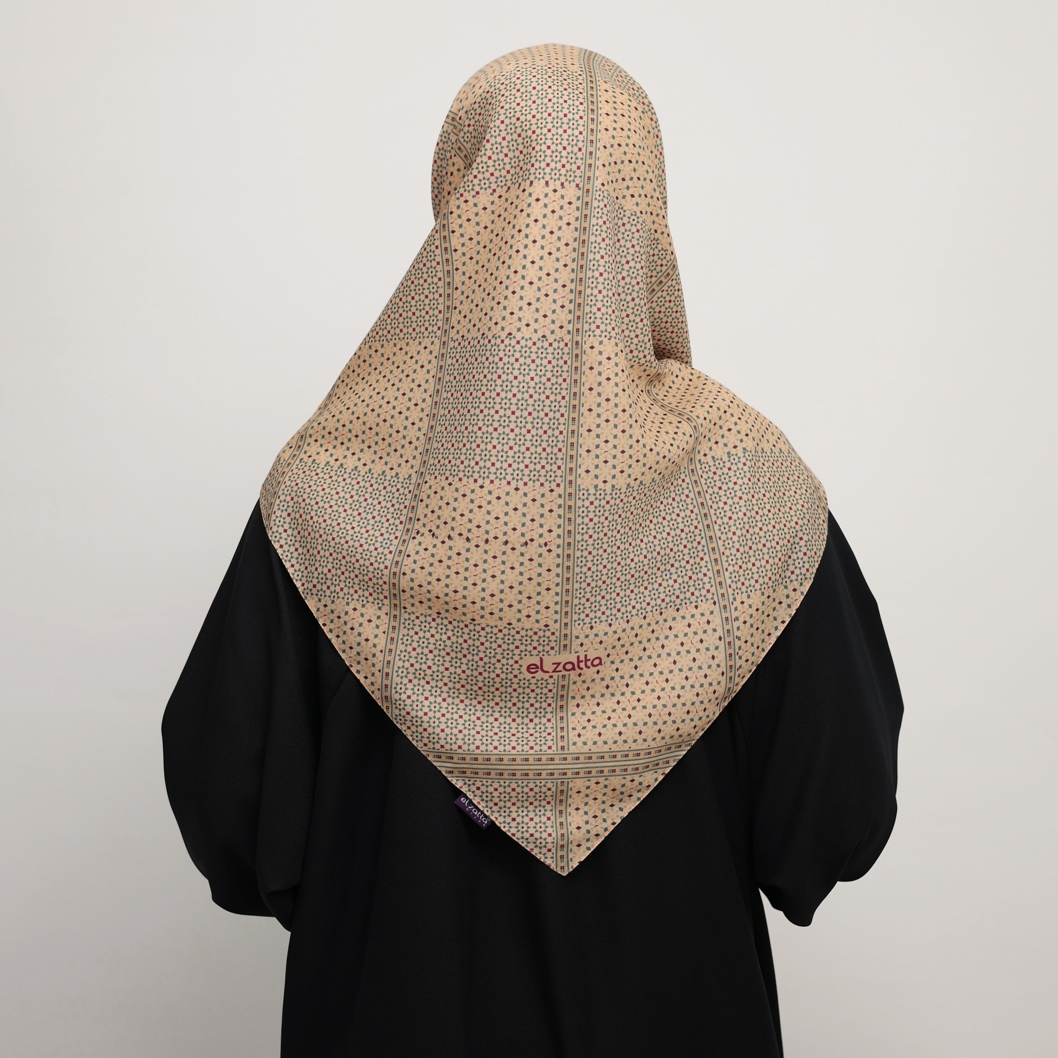 Elzatta Hijab Kaila Diamond Cordoba - Cream