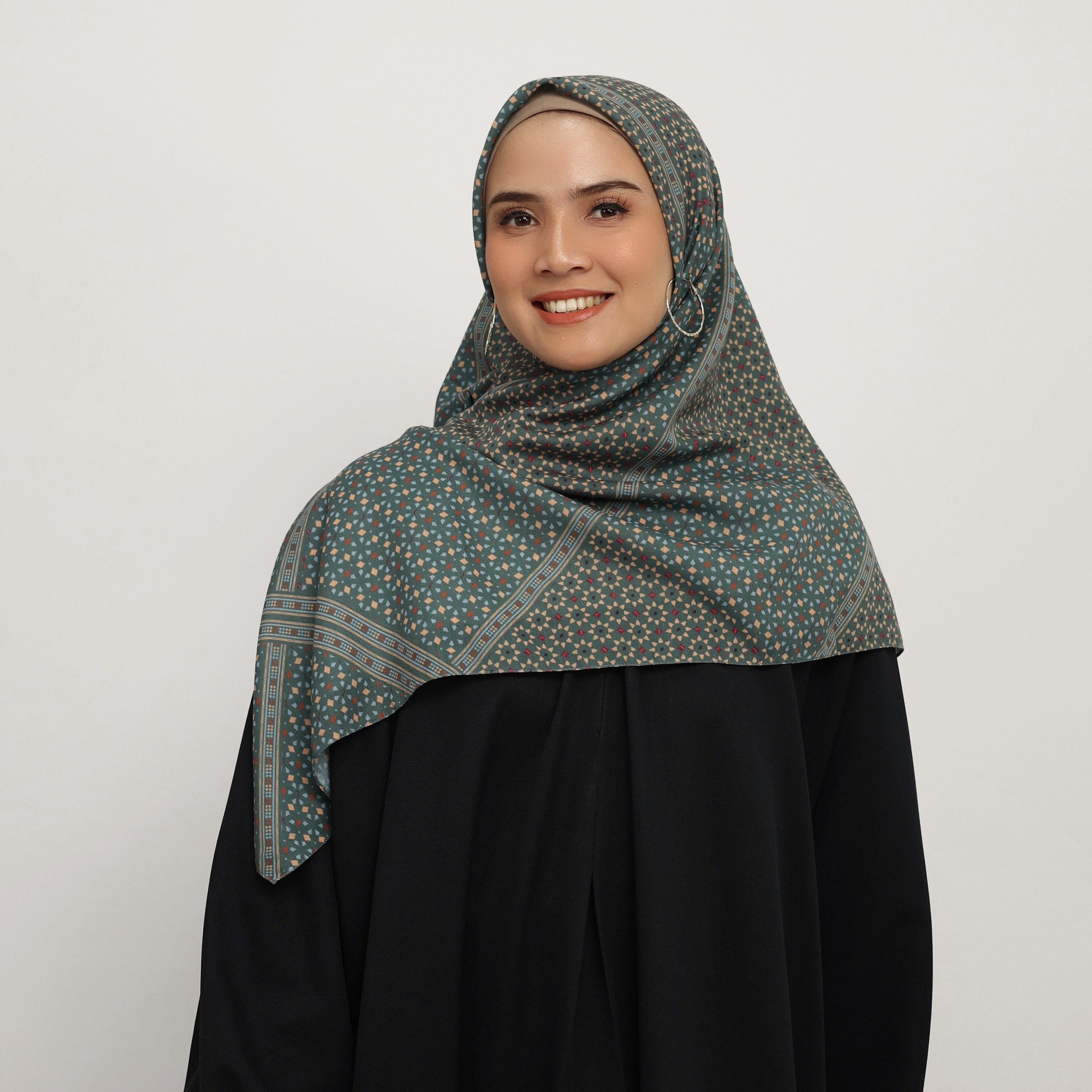 Elzatta Hijab Kaila Diamond Cordoba - Olive