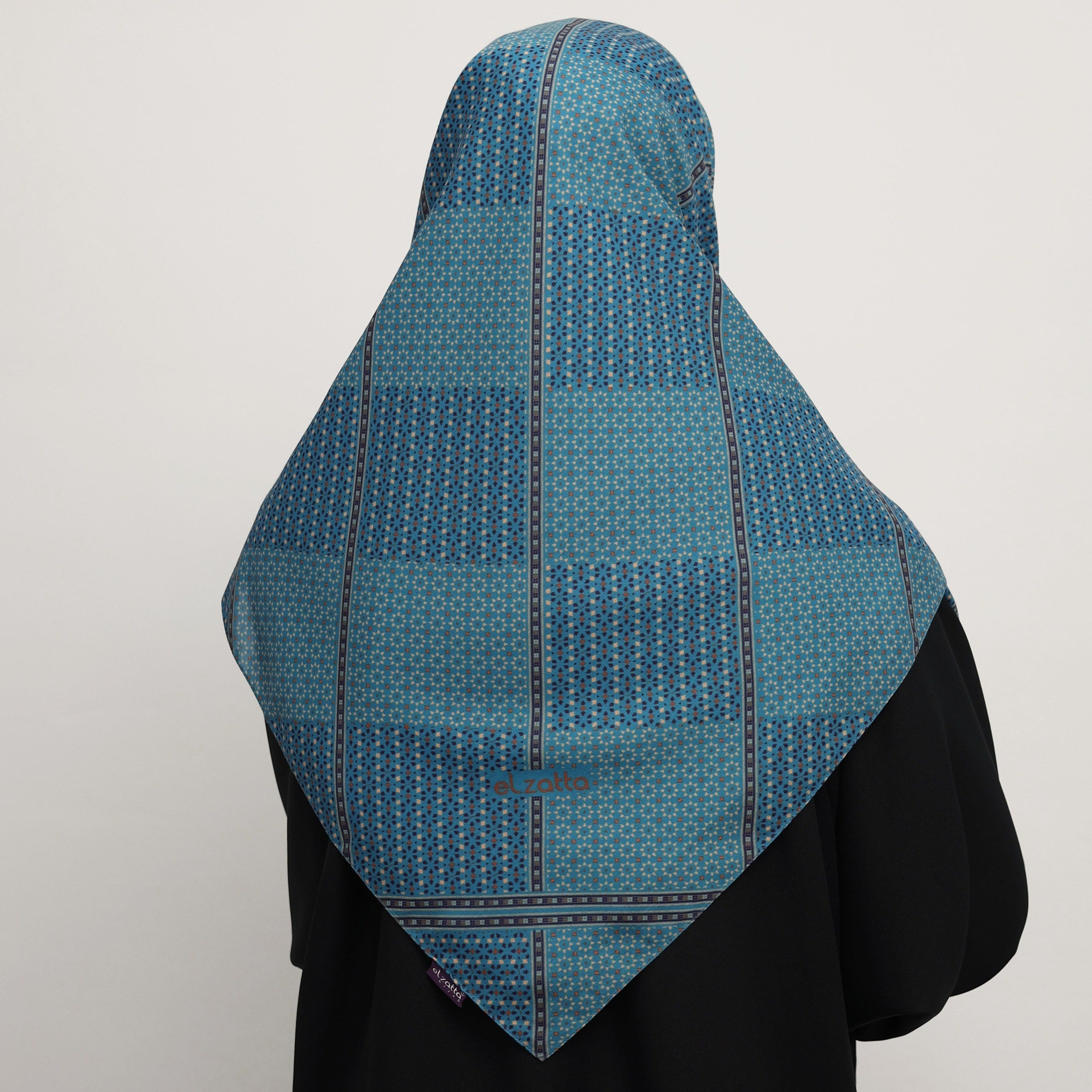 Elzatta Hijab Kaila Diamond Cordoba - Teal Blue