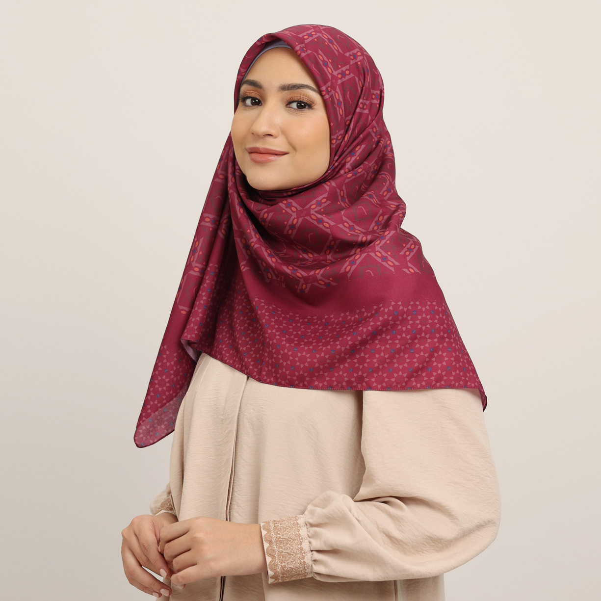 Elzatta Hijab Kaila Elite Granada - Fuschia