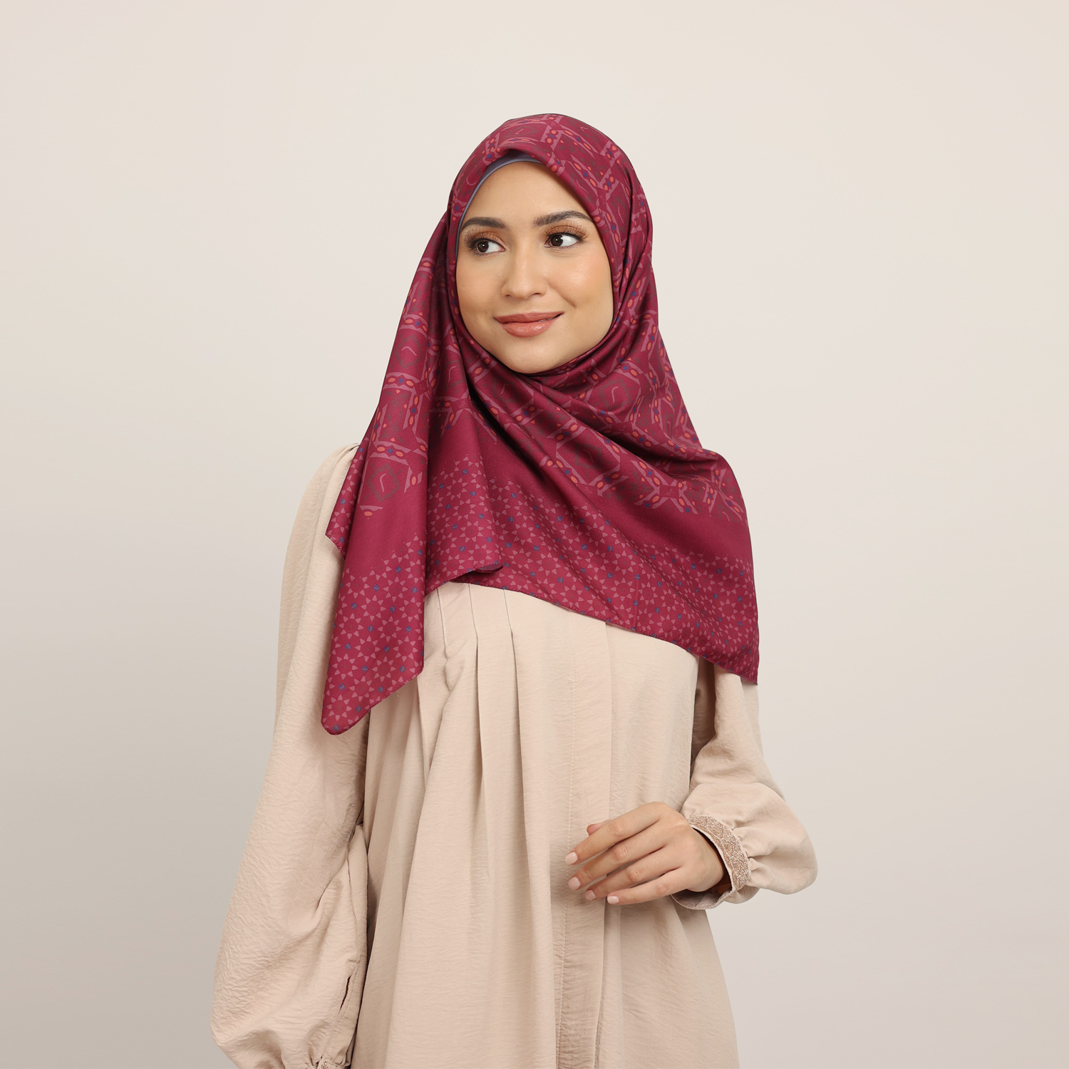 Elzatta Hijab Kaila Elite Granada - Fuschia