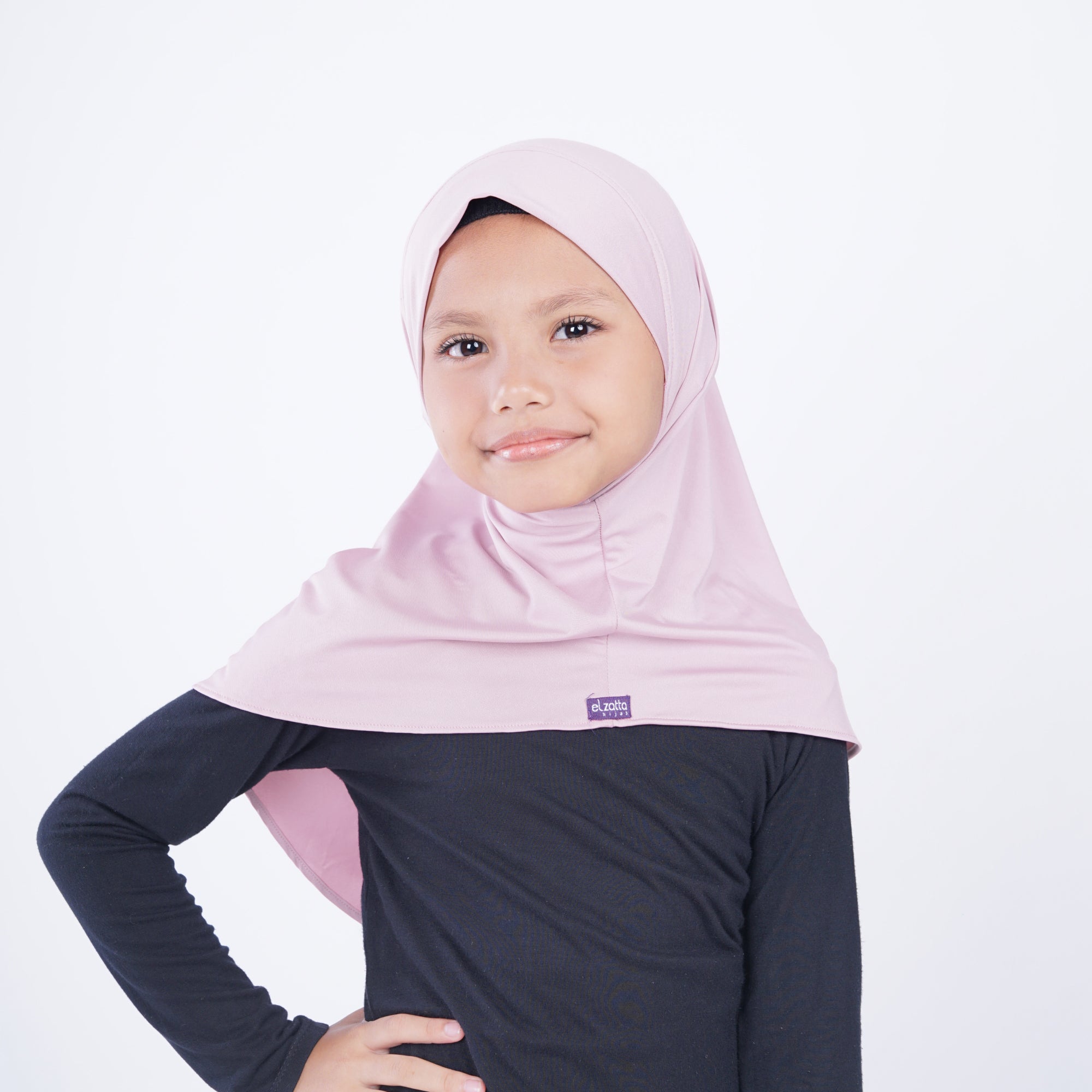 Elzatta Jilbab Anak Zaria M Kids Prita - Pink