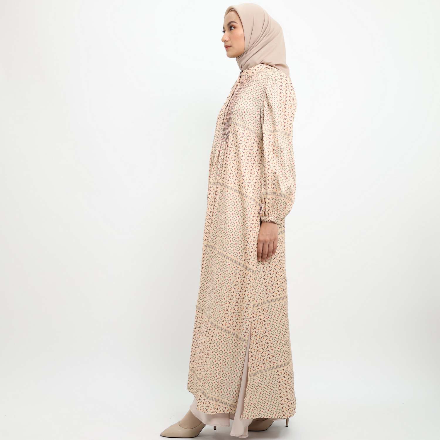 Elzatta Gamis Sarimbit Cordoba - Cream