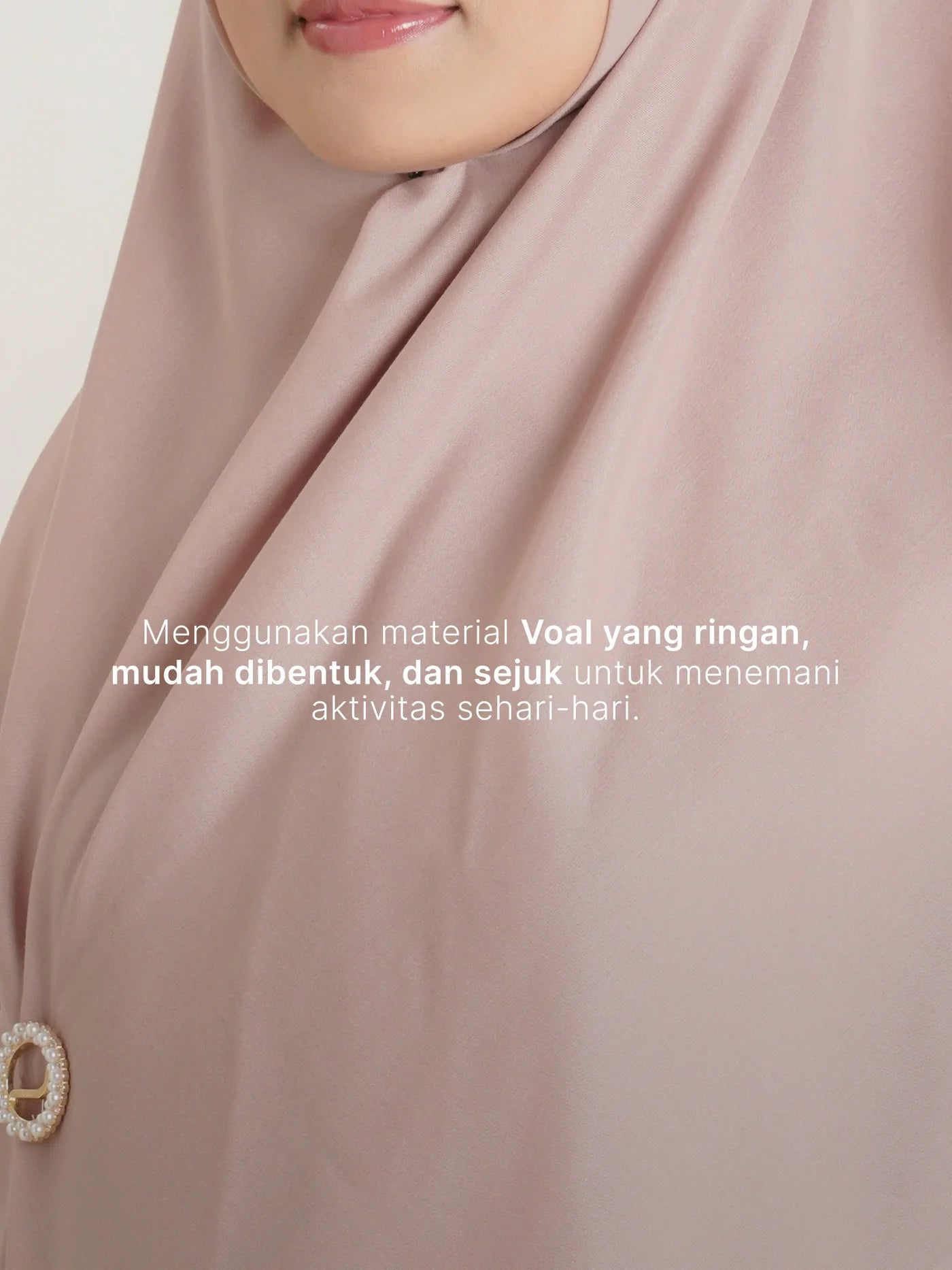 Detail material voal Keisha Versa
